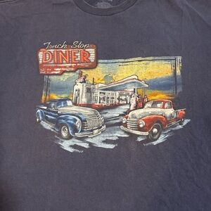 Truck stop diner graphic tee